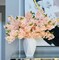 Sienna Blush Peach Silk Cherry Blossom Flower 3 Branches Pack 40'' Inches Spring